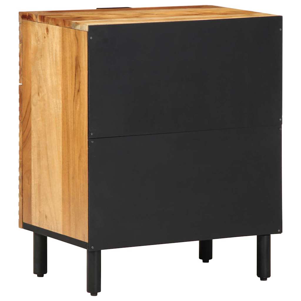 Mueble cama Marrón 50 x 33 x 60 cm Madera de Acacia Sólida