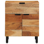 Mueble cama Marrón 50 x 33 x 60 cm Madera de Acacia Sólida