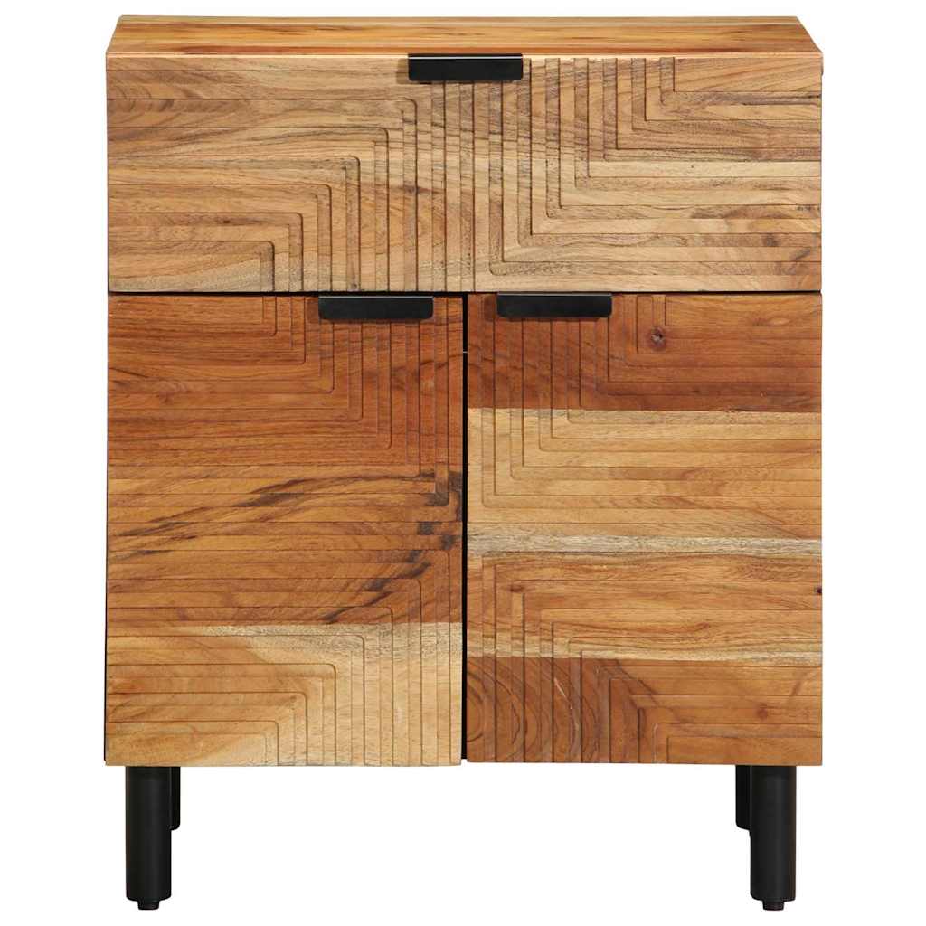 Mueble cama Marrón 50 x 33 x 60 cm Madera de Acacia Sólida