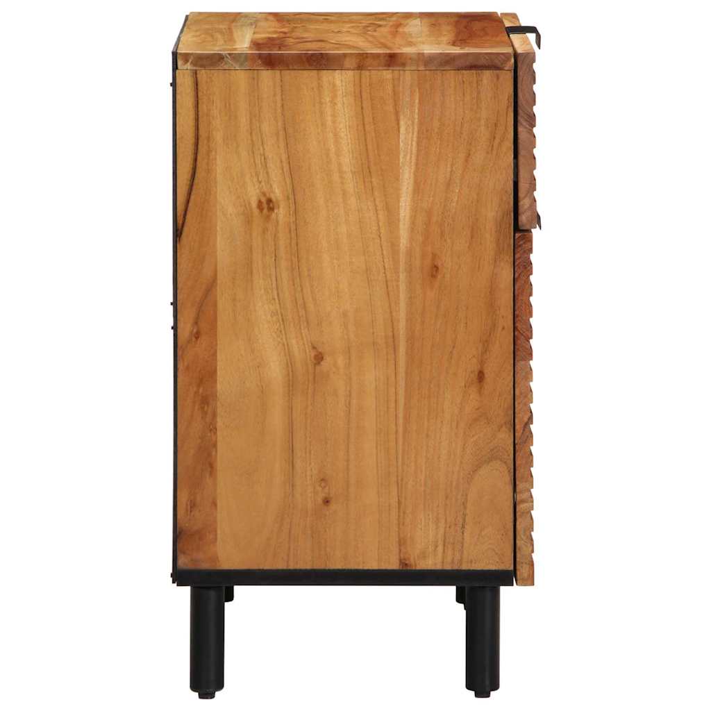 Mueble cama Marrón 50 x 33 x 60 cm Madera de Acacia Sólida