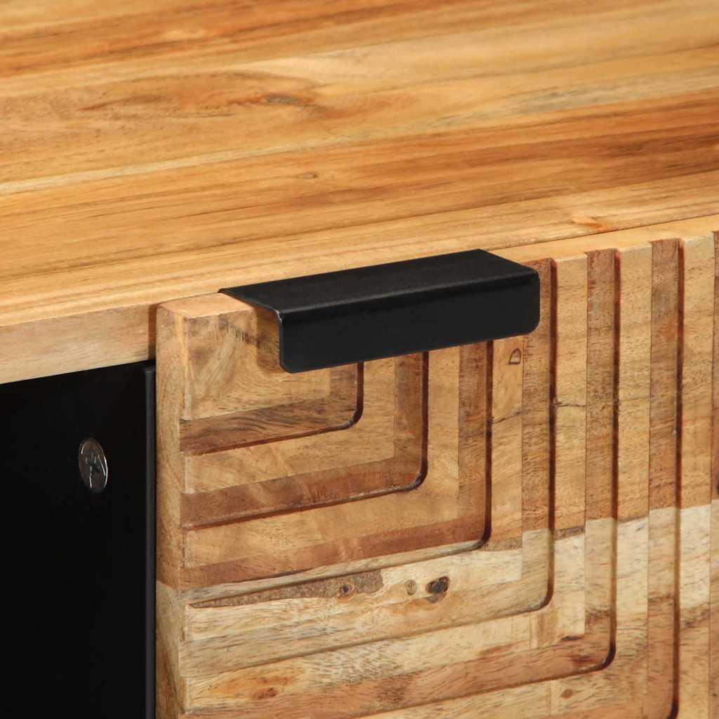 Mesa de centro Marrón 100 x 54 x 40 cm Madera de Acacia Sólida