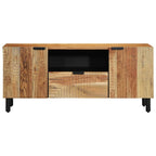 Mueble de TV Marrón 105 x 33,5 x 46 cm Madera de mango maciza