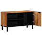 Mueble de TV Marrón 80 x 33 x 46 cm Madera de mango maciza