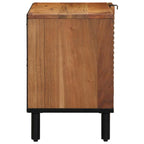 Mueble de TV Marrón 80 x 33 x 46 cm Madera de mango maciza