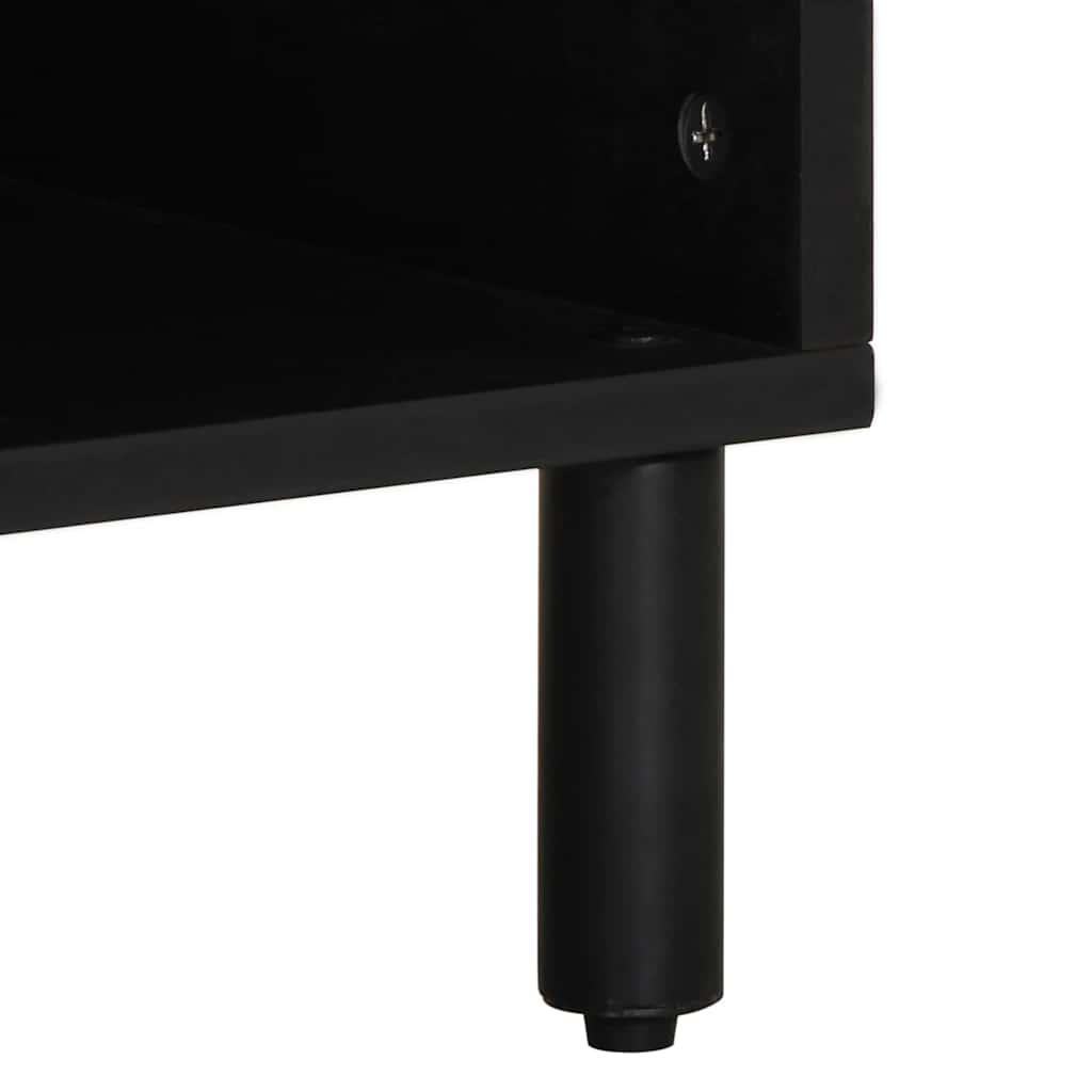 Mueble de TV Marrón 100 x 33 x 46 cm Madera de mango maciza