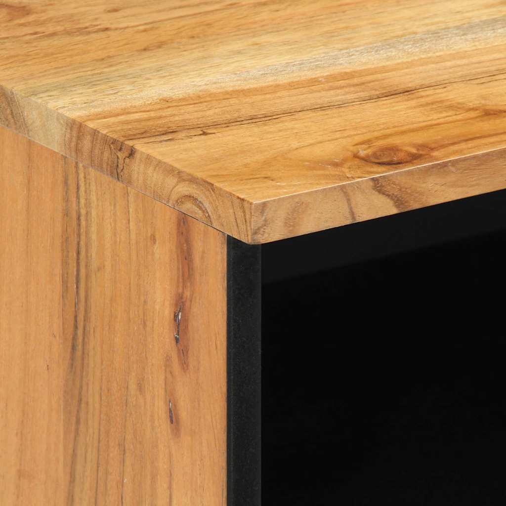 Mueble de TV Marrón 80 x 33,5 x 46 cm Madera de mango maciza