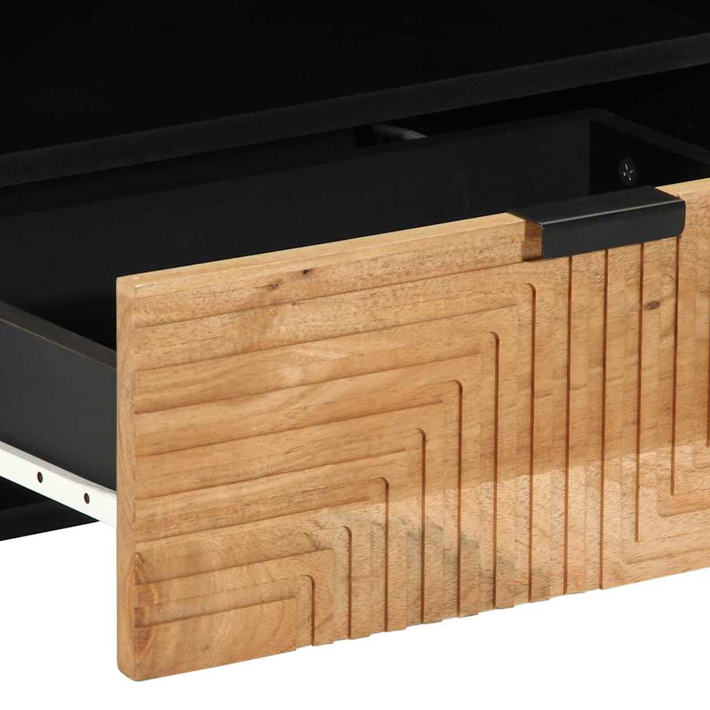 Mueble de TV Marrón 80 x 33,5 x 46 cm Madera de mango maciza