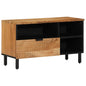 Mueble de TV Marrón 80 x 33,5 x 46 cm Madera de mango maciza