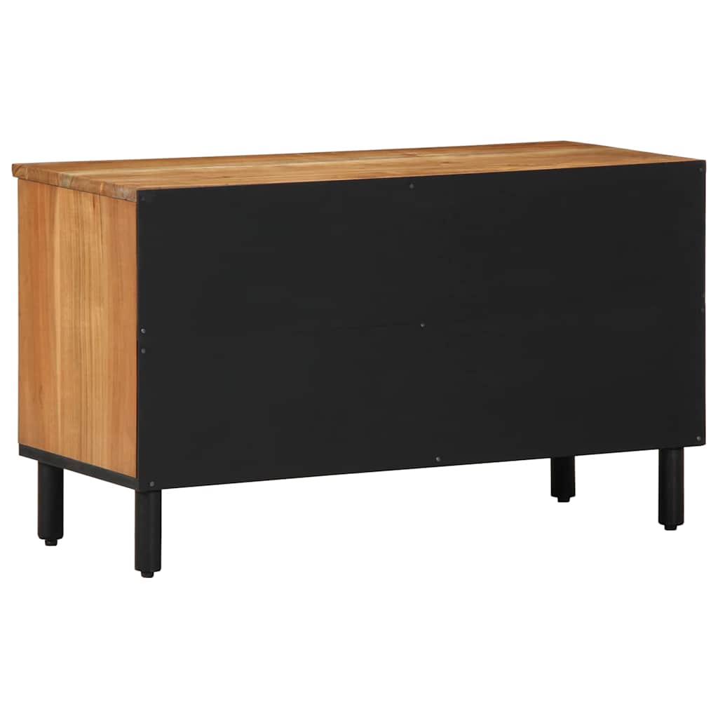 Mueble de TV Marrón 80 x 33,5 x 46 cm Madera de mango maciza