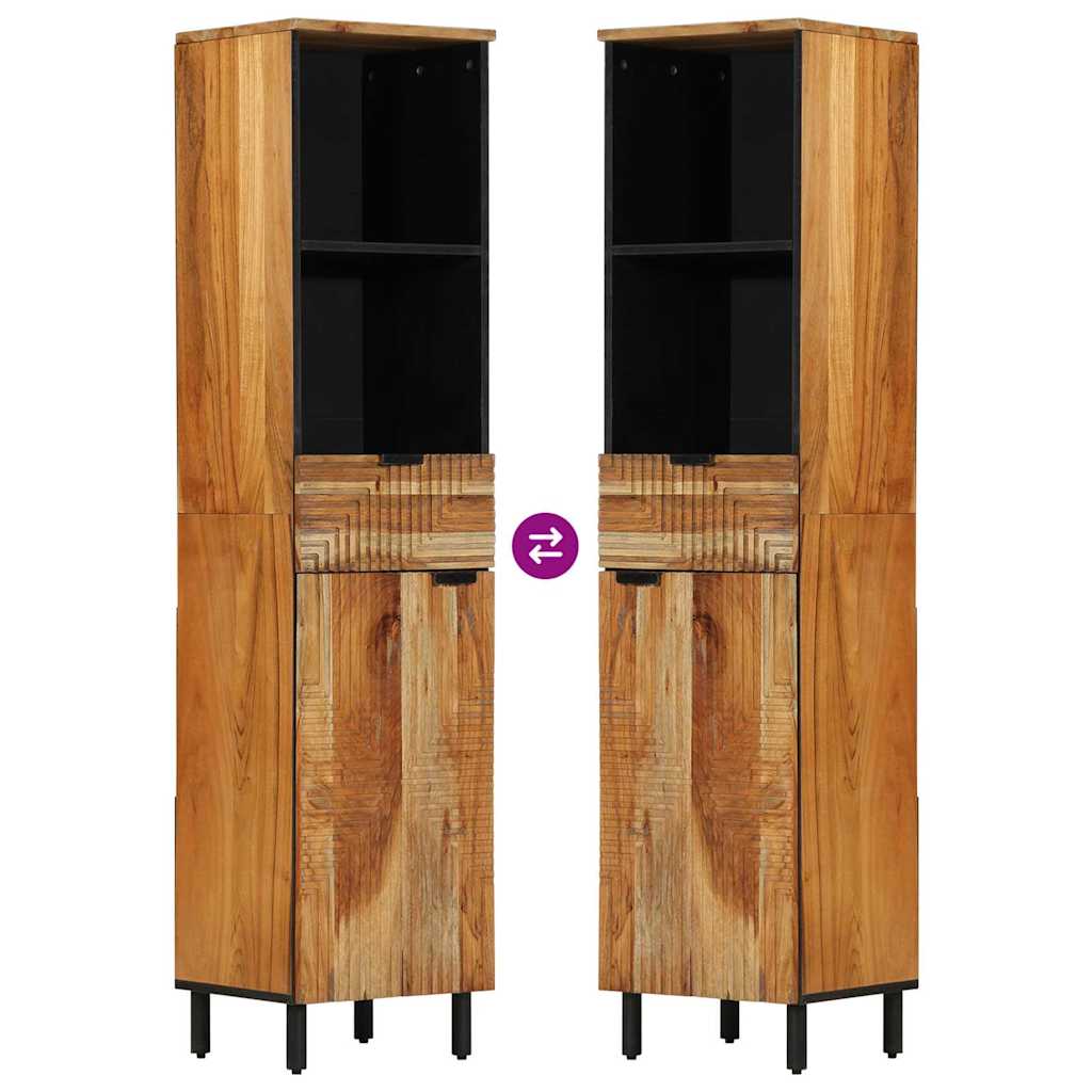 Mueble de Cuarto de Baño Marrón 38 x 33 x 160 cm