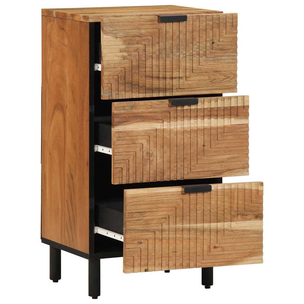 Aparador Marrón 40 x 33 x 75 cm Madera de mango maciza