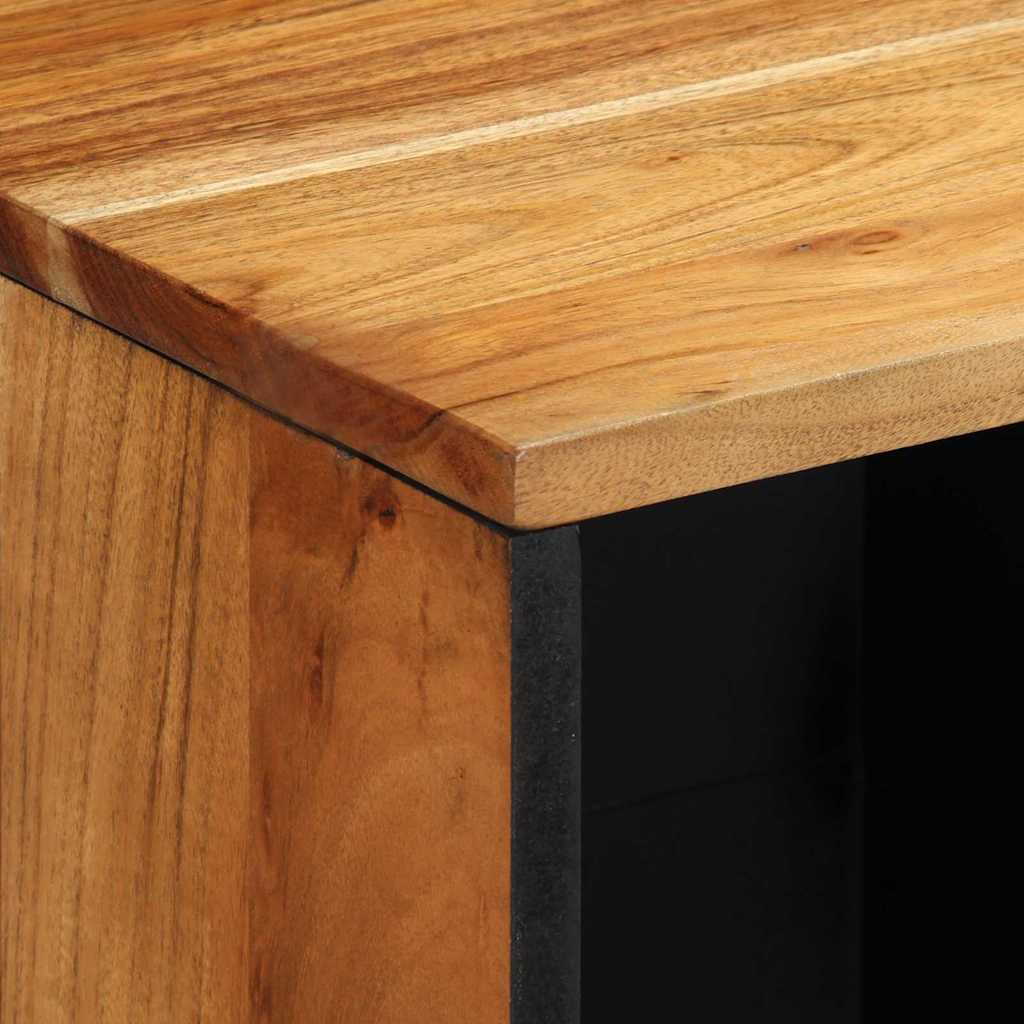 Aparador Marrón 80 x 33 x 75 cm Madera de mango maciza