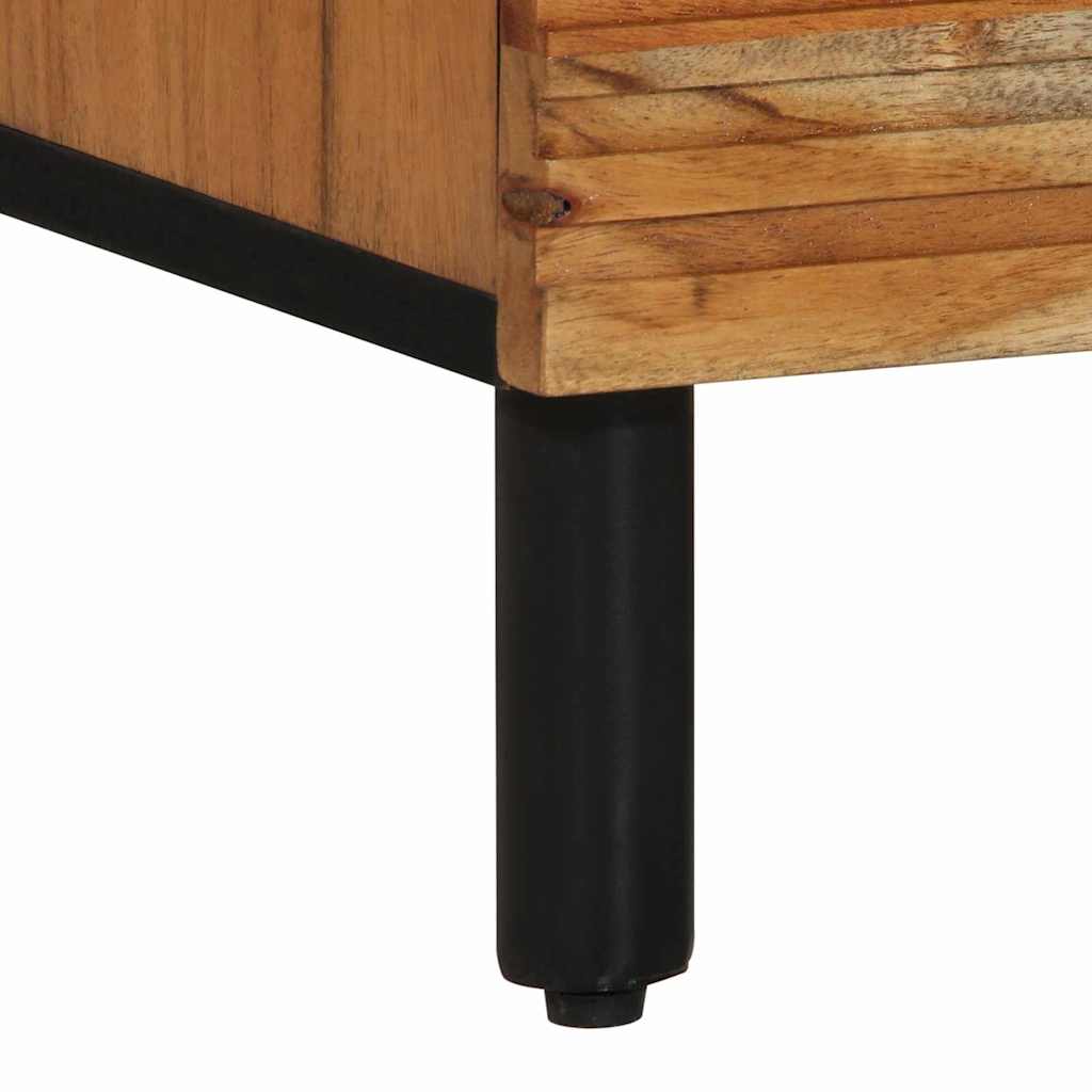Aparador Marrón 80 x 33 x 75 cm Madera de mango maciza