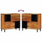 Aparador Marrón 80 x 33 x 75 cm Madera de mango maciza