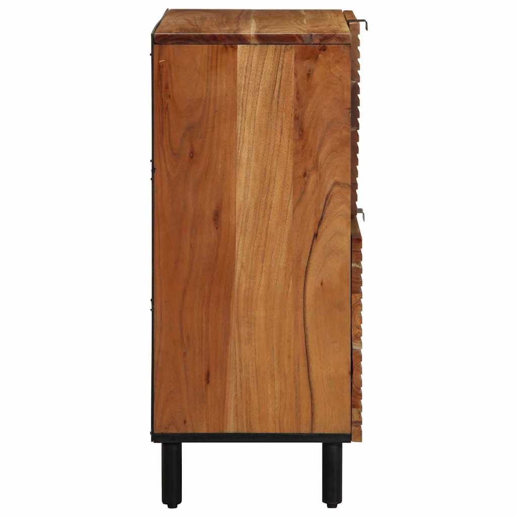 Aparador Marrón 80 x 33 x 75 cm Madera de mango maciza