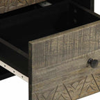 Aparador 40x33x75 cm madera maciza mango