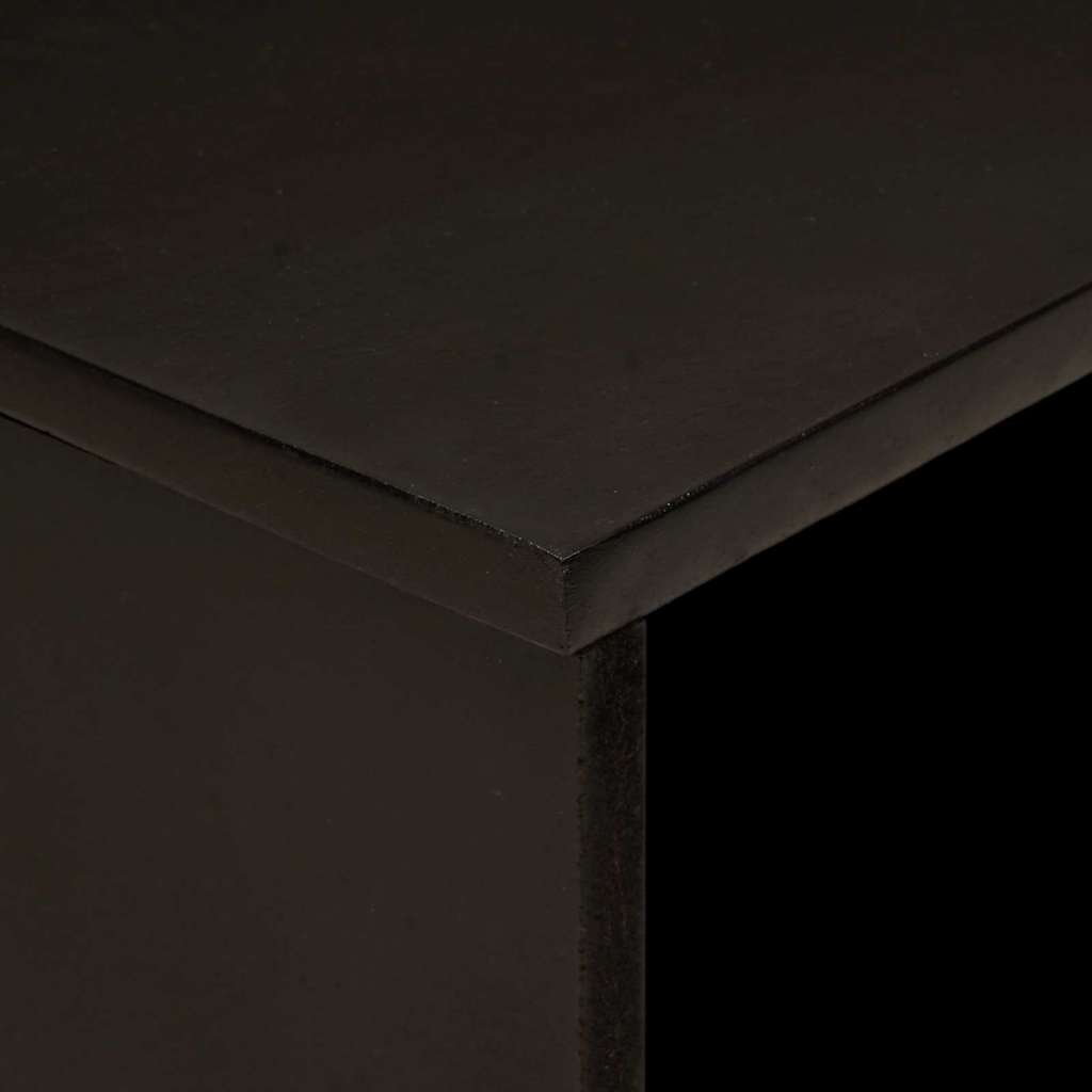 Mesa de centro Negro y dorado 80 x 50 x 40 cm