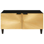 Mesa de centro Negro y dorado 80 x 50 x 40 cm