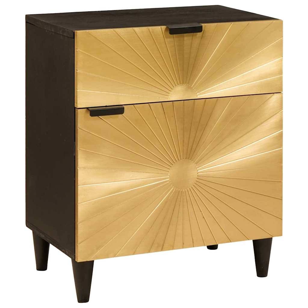 Armario de Noche 2 pcs Roble artesanal 40 x 39 x 37 cm