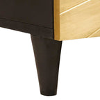 Mesa de centro Negro y dorado 100 x 54 x 40 cm