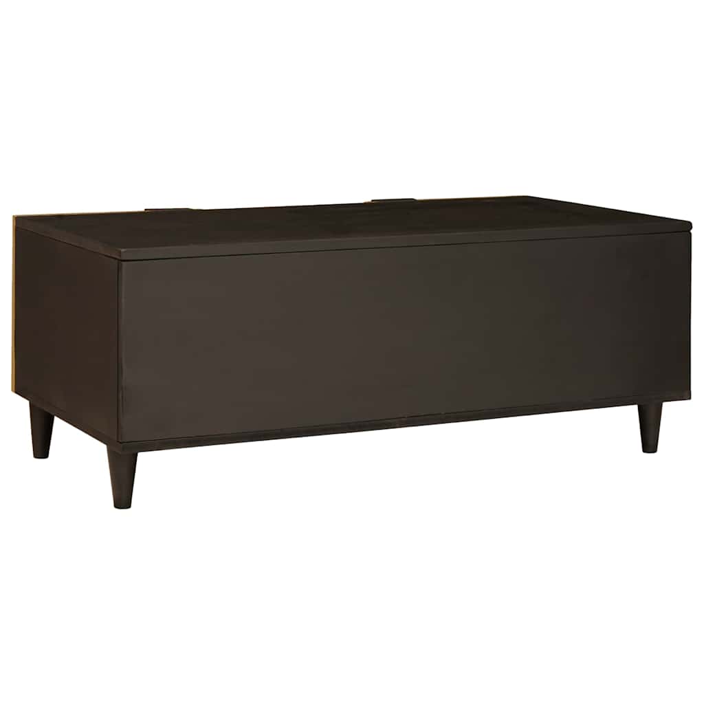Mesa de centro Negro y dorado 100 x 54 x 40 cm