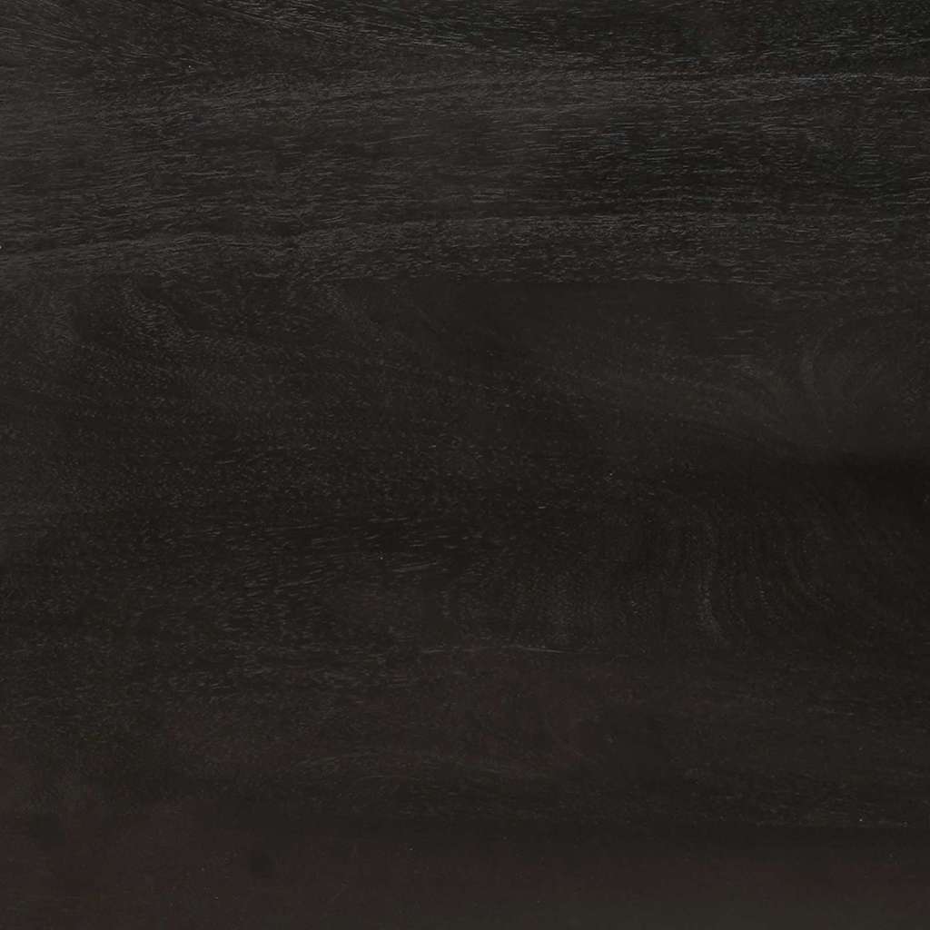 Mueble de TV con cajón Negro y dorado 80 x 33 x 46 cm