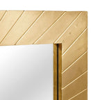 Espejo de baño Montada en la pared Dorado 50 x 2,5 x 70 cm