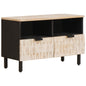 Mueble de TV con cajón Acabado de Acacia Marrón 70 x 33 x 46 cm