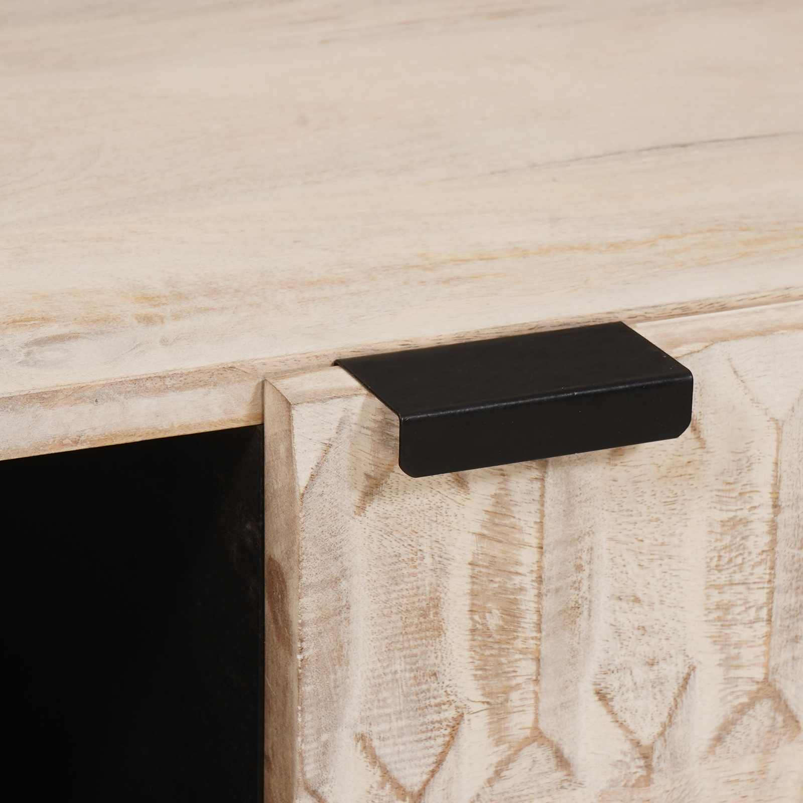 Mesa de Café 80 x 50 x 40 cm Madera de mango maciza