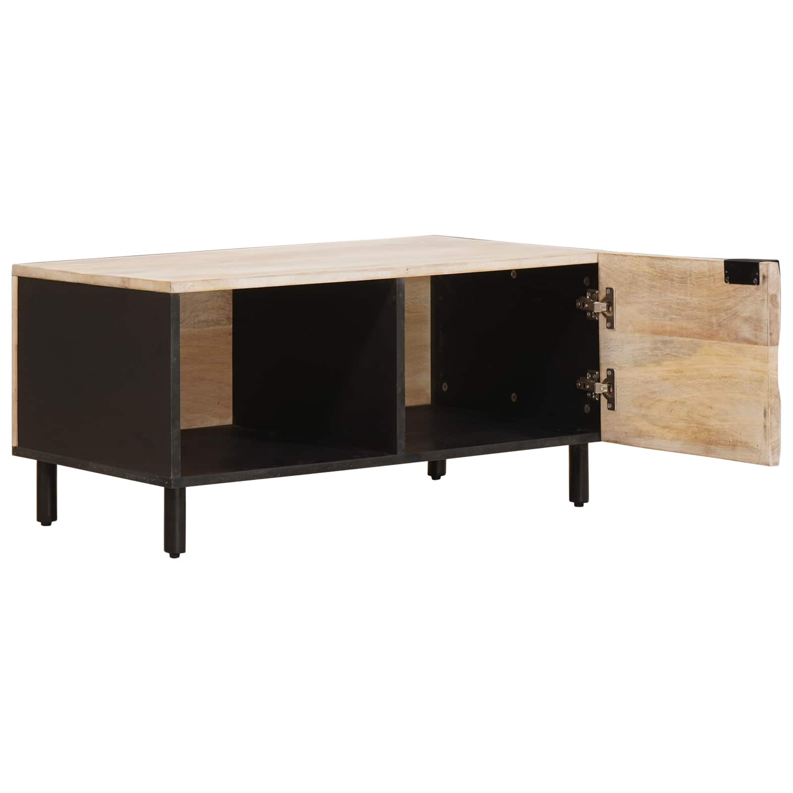 Mesa de Café 80 x 50 x 40 cm Madera de mango maciza
