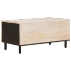 Mesa de Café 80 x 50 x 40 cm Madera de mango maciza