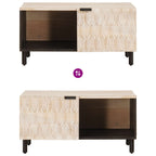 Mesa de Café 80 x 50 x 40 cm Madera de mango maciza