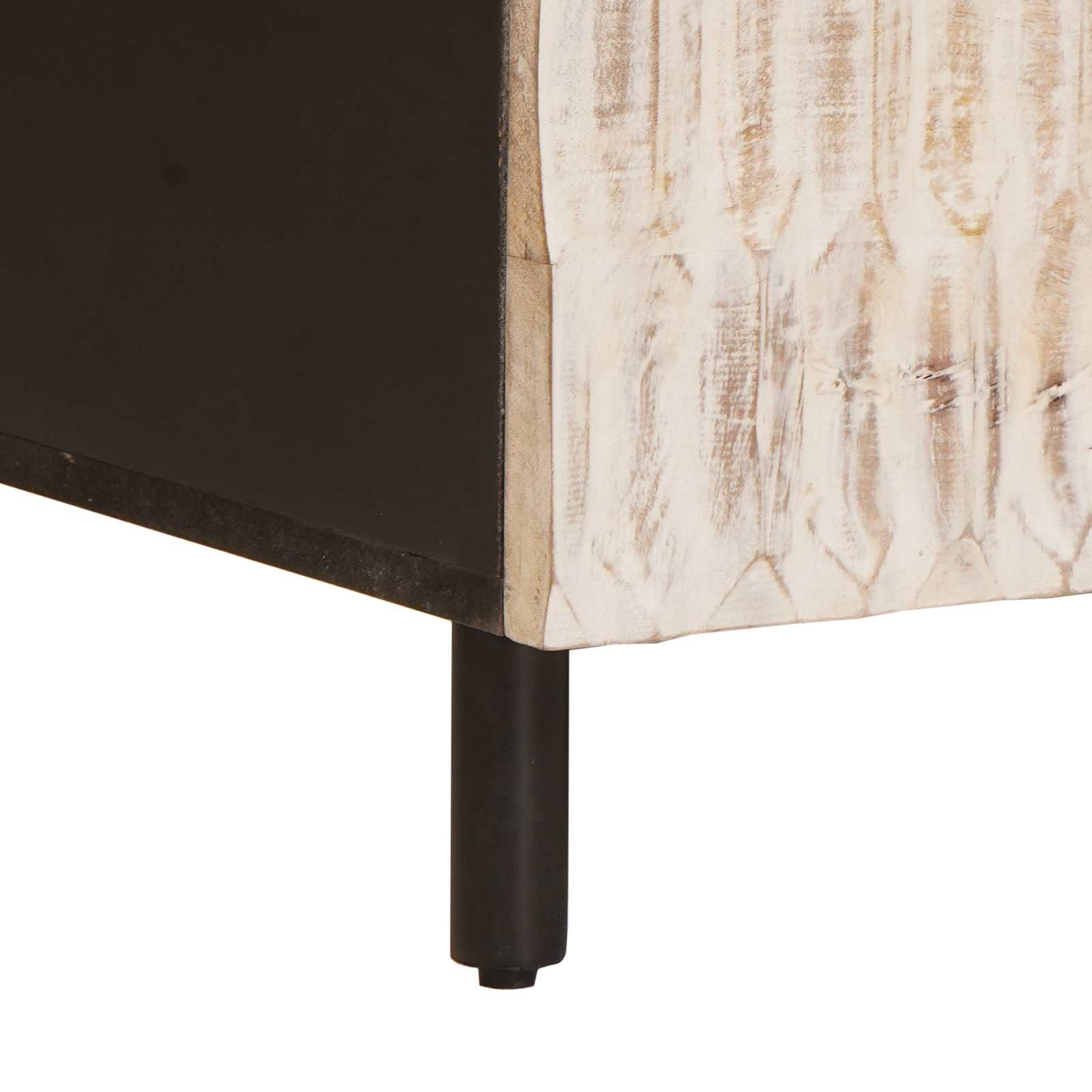 Mesa de Café 80 x 50 x 40 cm Madera de mango maciza