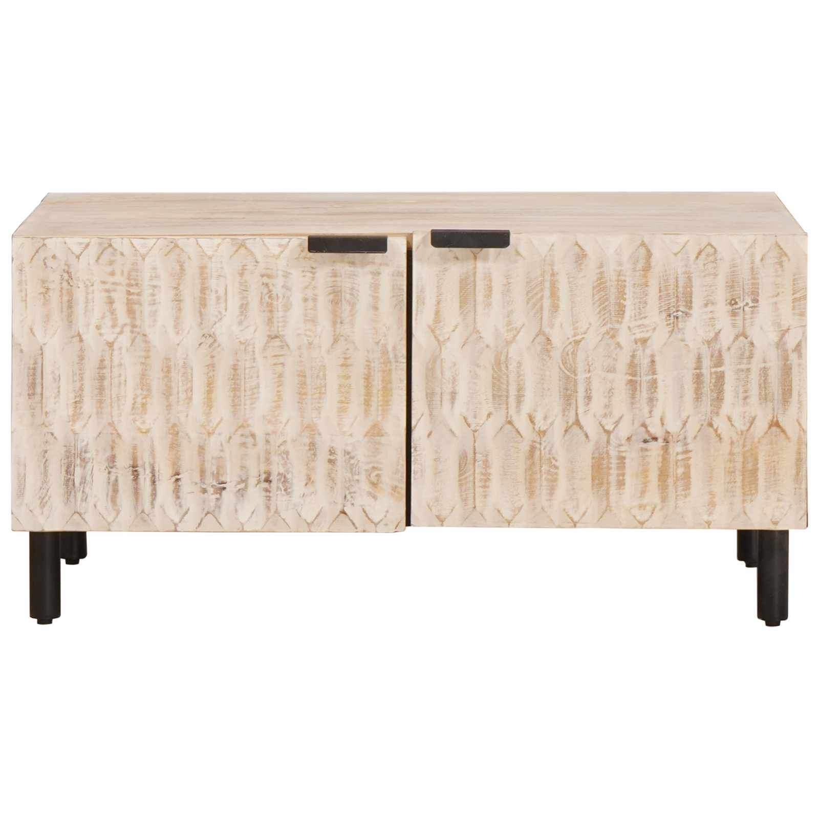 Mesa de Café 80 x 50 x 40 cm Madera de mango maciza