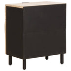 Armario de Noche 50 x 33 x 60 cm Madera de mango maciza