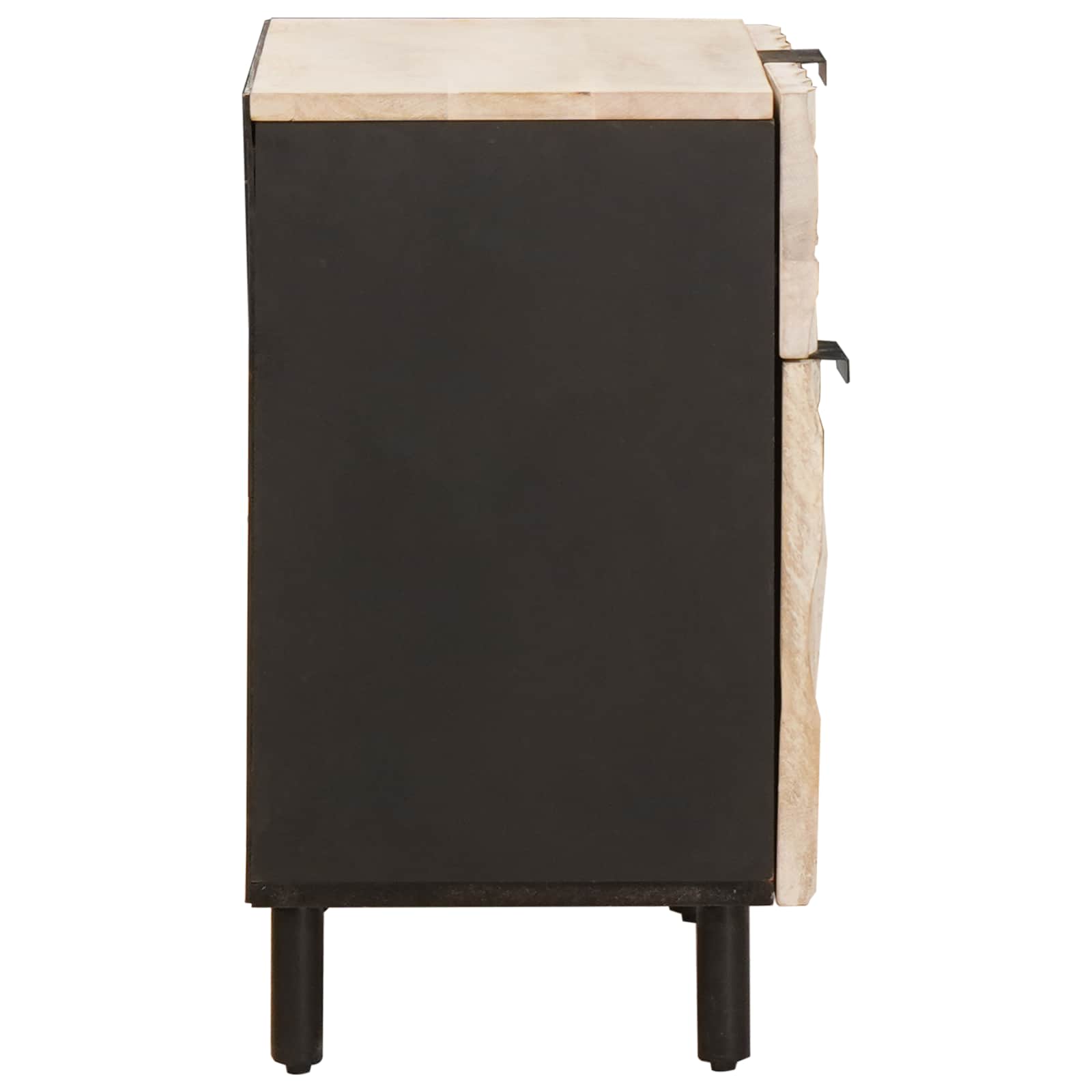 Armario de Noche 50 x 33 x 60 cm Madera de mango maciza