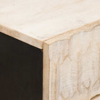 Armario de Noche 50 x 33 x 62 cm Madera de mango maciza