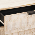 Armario de Noche 50 x 33 x 62 cm Madera de mango maciza