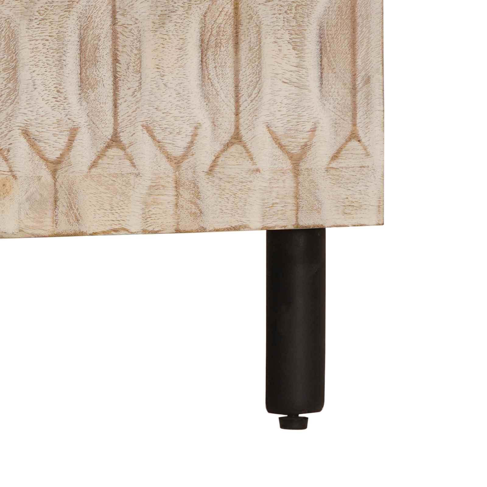 Armario de Noche 50 x 33 x 62 cm Madera de mango maciza