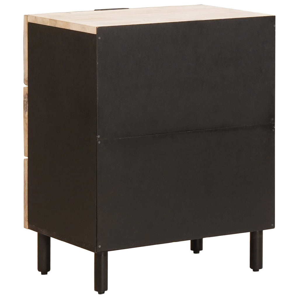 Armario de Noche 50 x 33 x 62 cm Madera de mango maciza