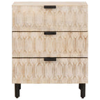 Armario de Noche 50 x 33 x 62 cm Madera de mango maciza