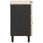 Armario de Noche 50 x 33 x 62 cm Madera de mango maciza