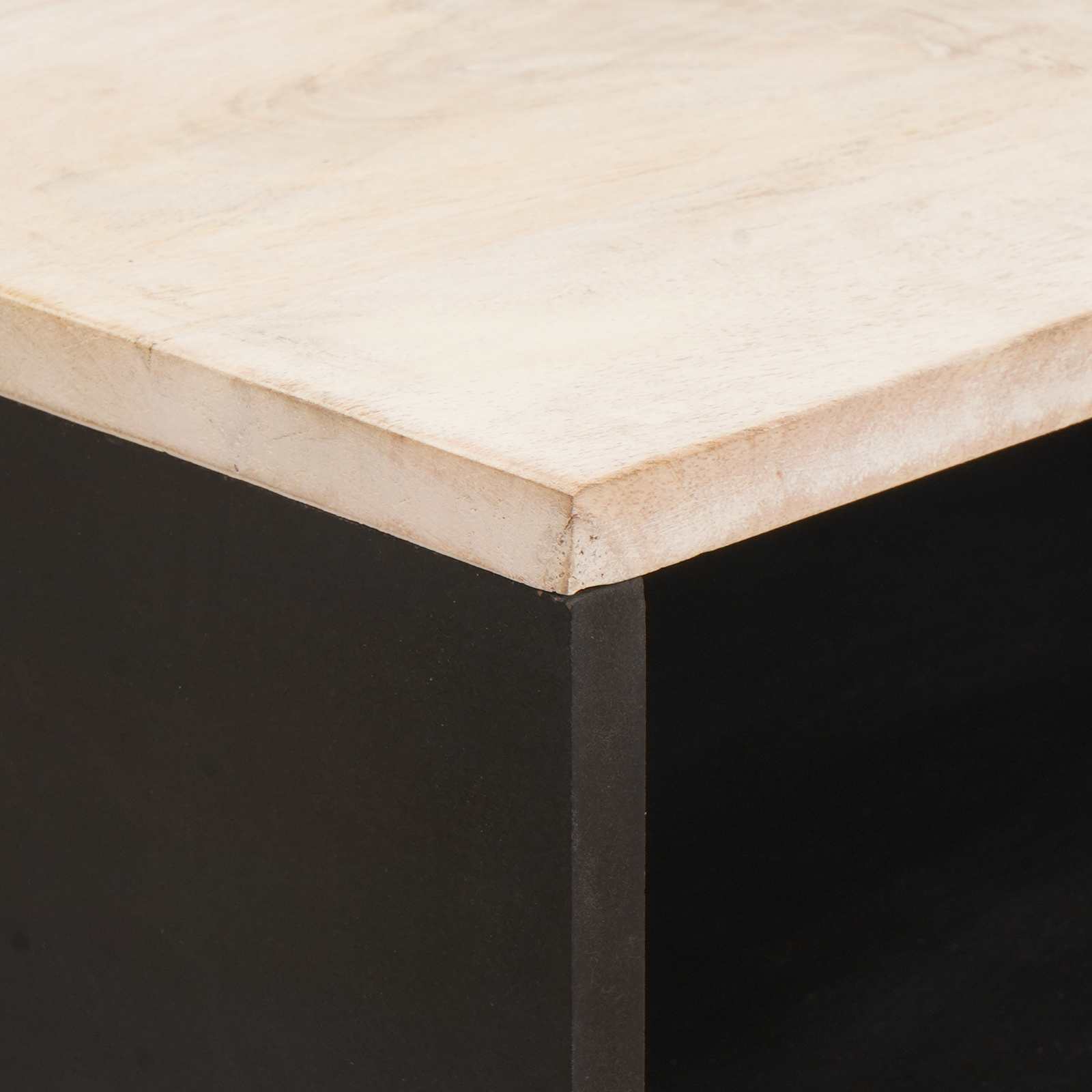 Armario de Noche 50 x 33 x 60 cm Madera de mango maciza