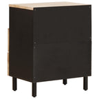 Armario de Noche 50 x 33 x 60 cm Madera de mango maciza