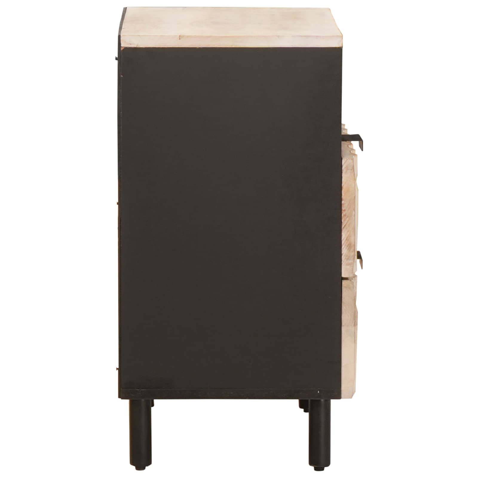 Armario de Noche 50 x 33 x 60 cm Madera de mango maciza