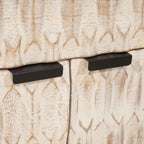 Armario de Noche 50 x 33 x 60 cm Madera de mango maciza