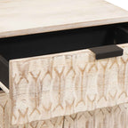 Armario de Noche 50 x 33 x 60 cm Madera de mango maciza