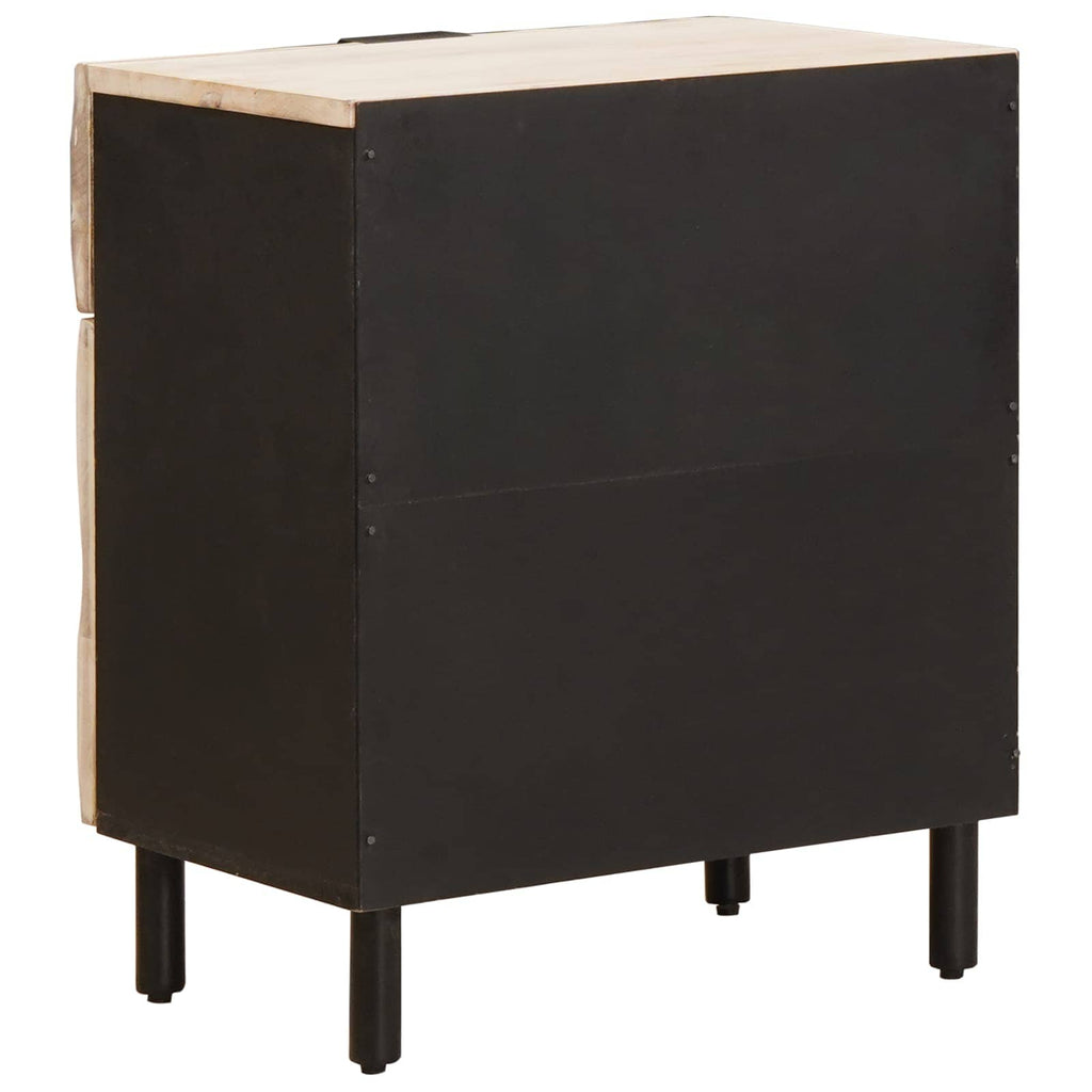 Armario de Noche 50 x 33 x 60 cm Madera de mango maciza
