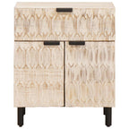 Armario de Noche 50 x 33 x 60 cm Madera de mango maciza
