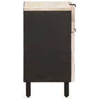 Armario de Noche 50 x 33 x 60 cm Madera de mango maciza